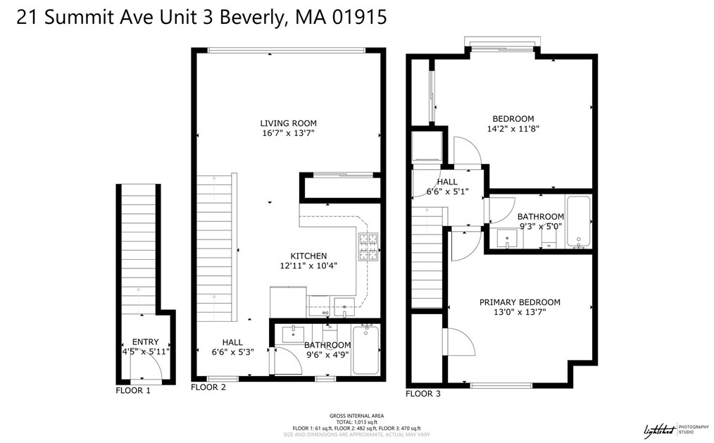 21 Summit Ave, Beverly MA  01915-4826 exterior