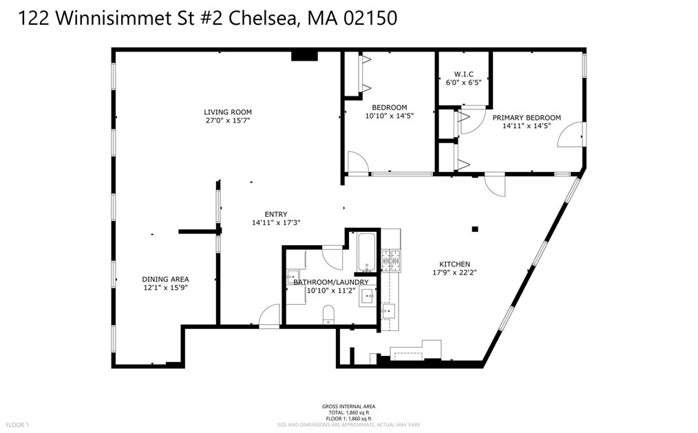 122 Winnisimmet St, Chelsea MA 02150-2746 exterior