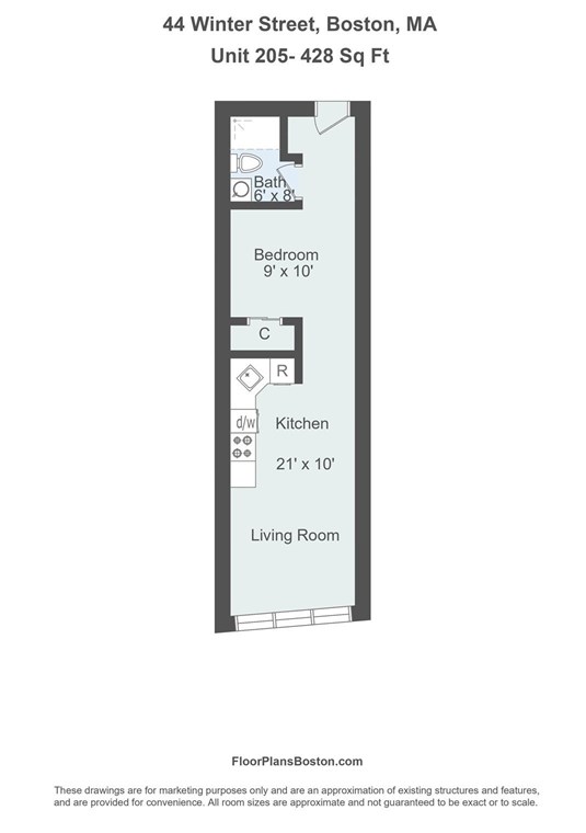 44 Winter St, Boston MA exterior