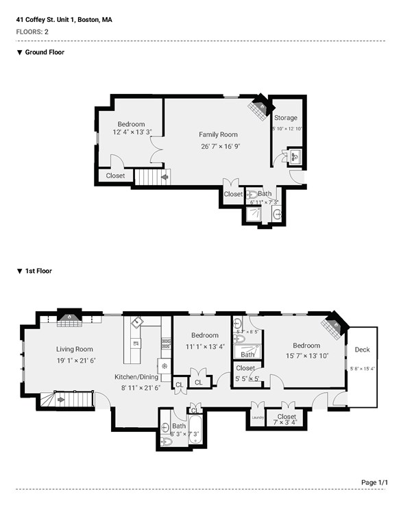 41 Coffey St, Boston MA exterior