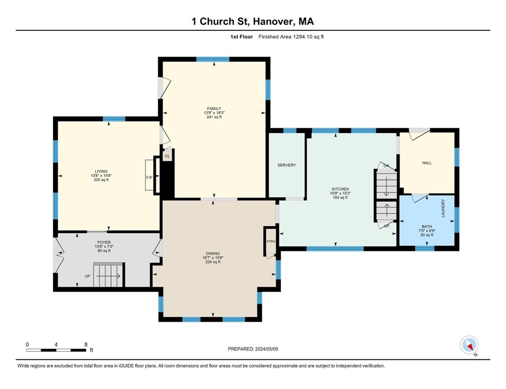 1 Church St, Hanover MA 02339-2316 exterior