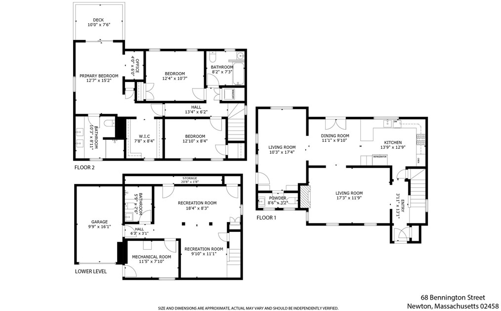 68 Bennington St, Newton MA 02458-1901 exterior