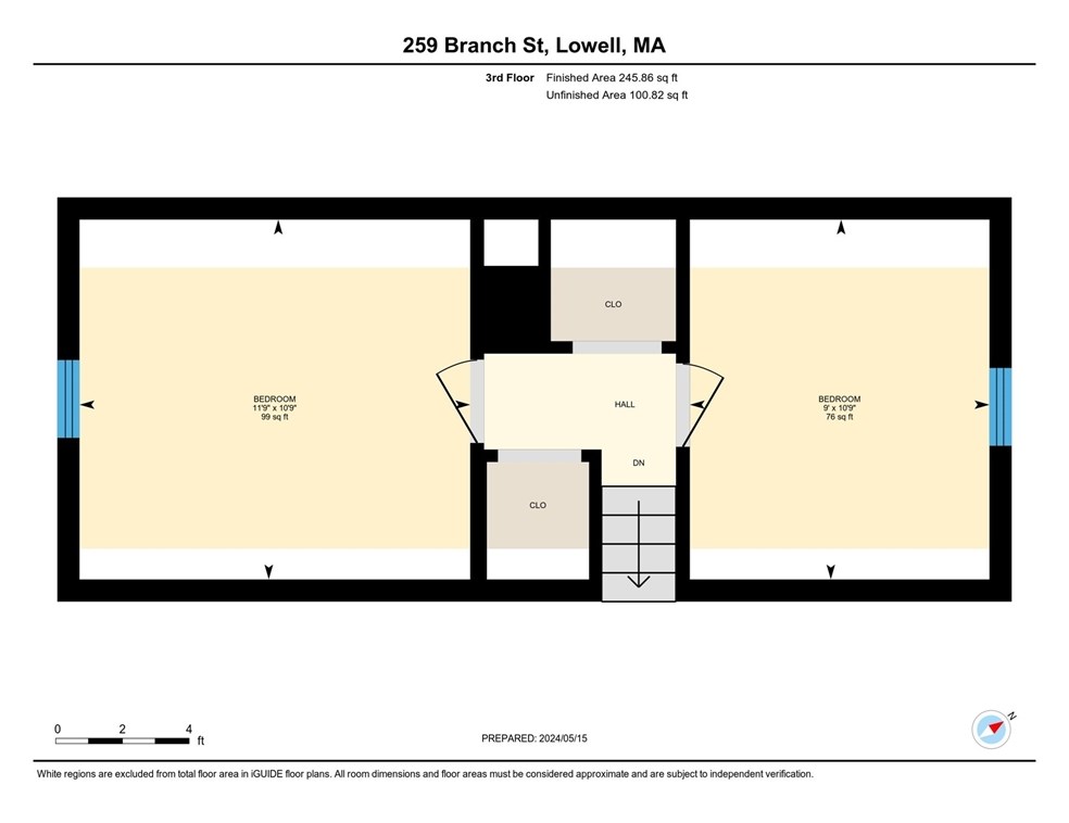259 Branch St, Lowell MA 01851-1833 exterior
