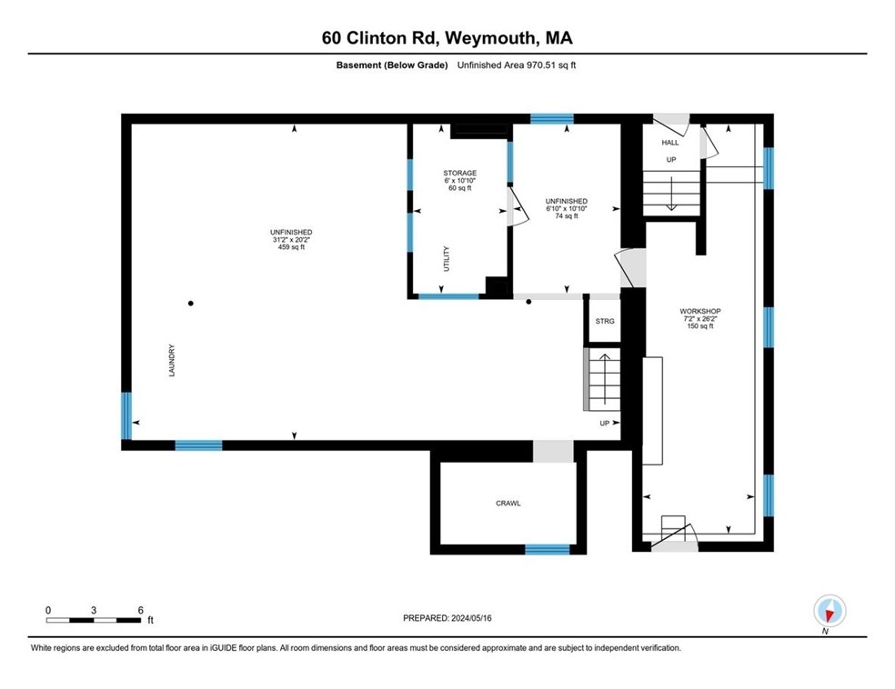 60 Clinton Rd, Weymouth MA 02189-3010 exterior