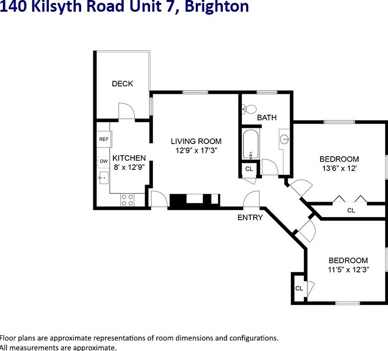 140 Kilsyth Rd, Boston MA  02135 exterior