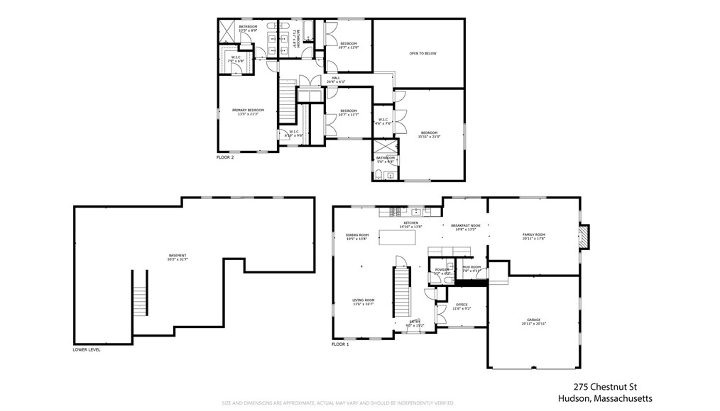 275 Chestnut St, Hudson MA 01749-3237 exterior