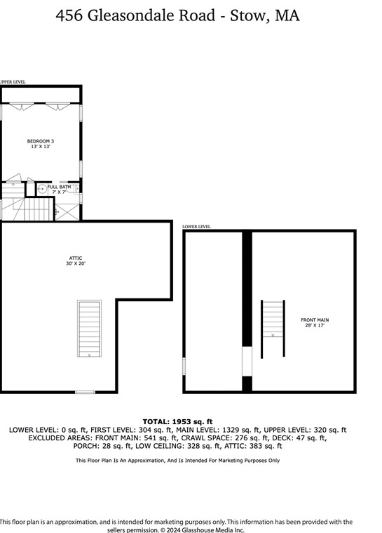 456 Gleasondale Rd, Stow MA  01775-1437 exterior