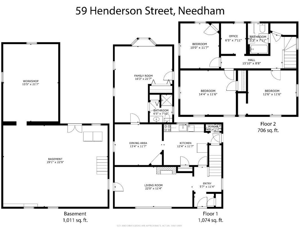 59 Henderson St, Needham MA 02492-2210 exterior