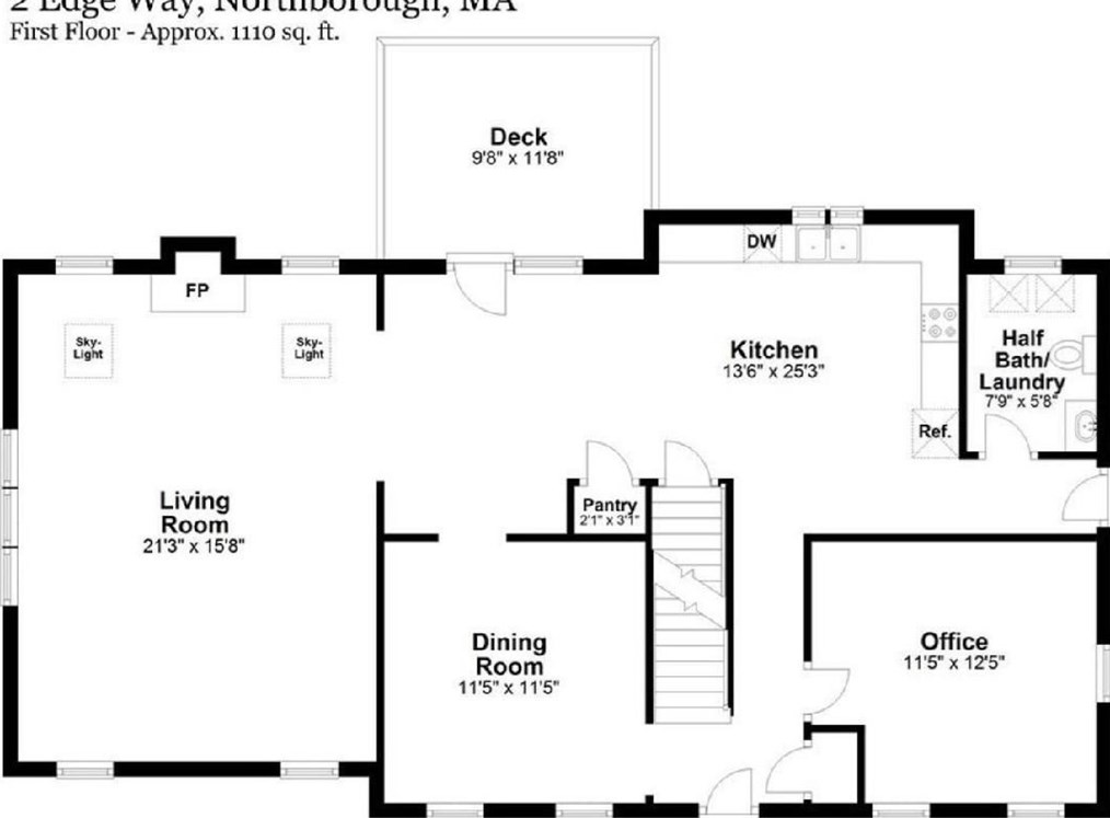 2 Edge Way, Northborough MA 01532-1360 exterior