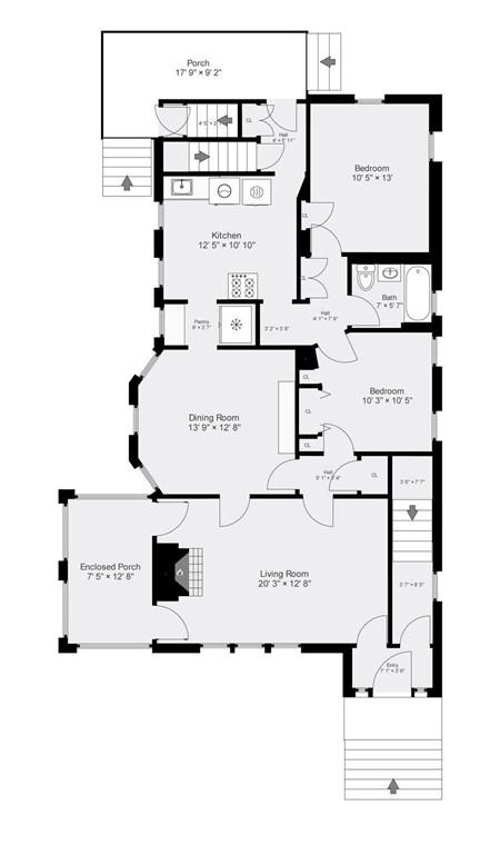 212 Maplewood St, Watertown MA  02472-1302 exterior