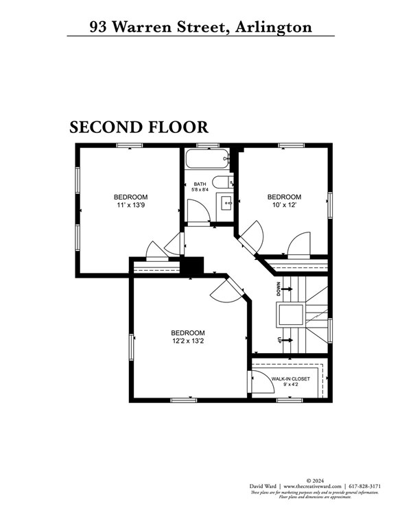 93 Warren St, Arlington MA 02474-5235 exterior