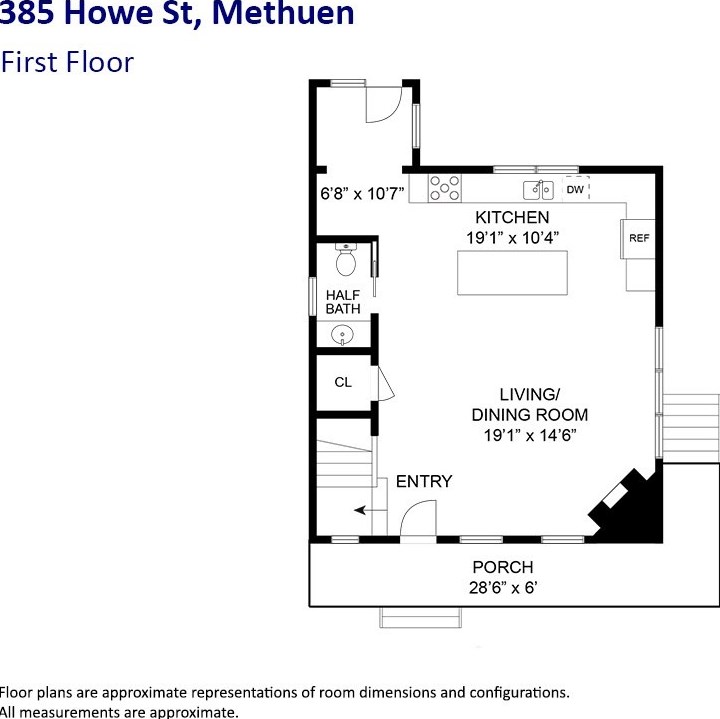 385 Howe St, Methuen MA 01844-2635 exterior