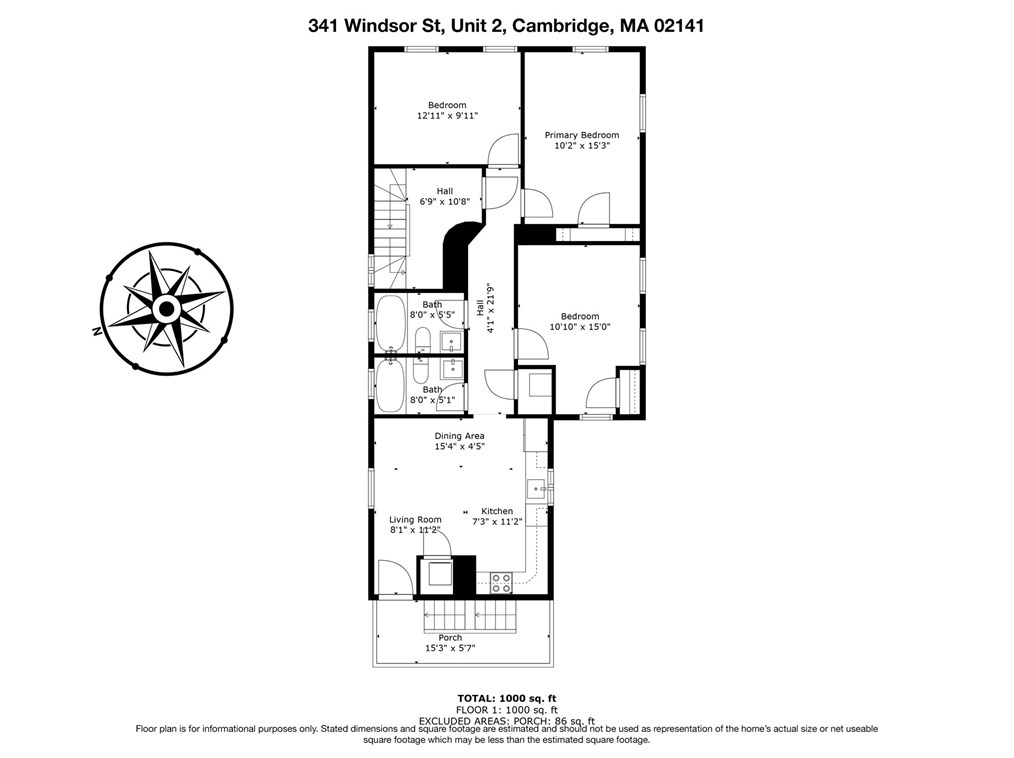 341 Windsor St, Cambridge MA 02141-1339 exterior