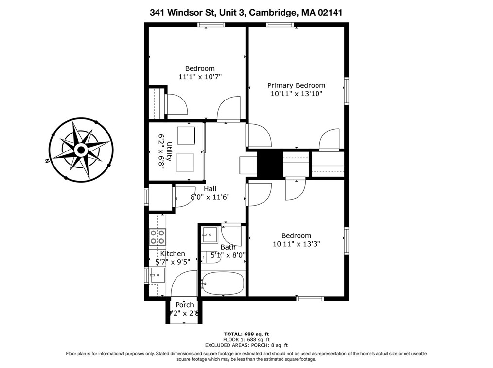 341 Windsor St, Cambridge MA 02141-1339 exterior