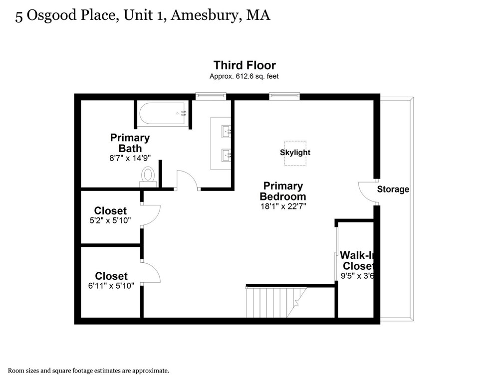 5 Osgood Pl, Amesbury MA  01913-3303 exterior