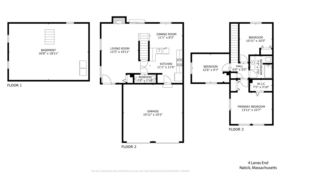 4 Lanes End, Natick MA  01760-4141 exterior