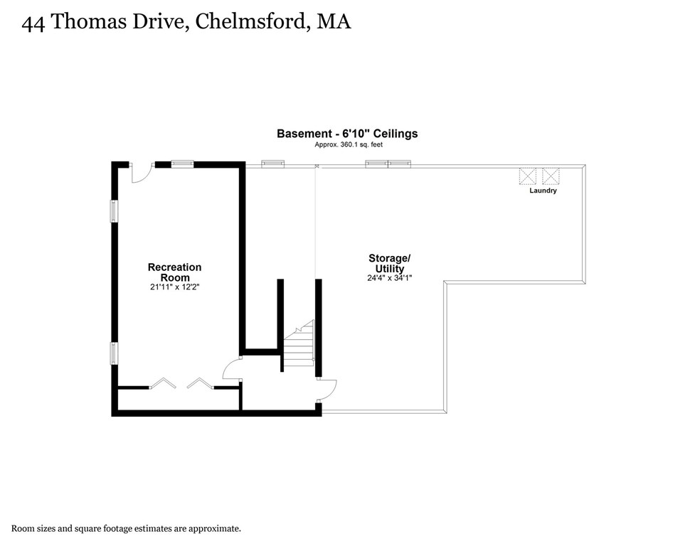 44 Thomas Dr, Chelmsford MA 01824-2010 exterior