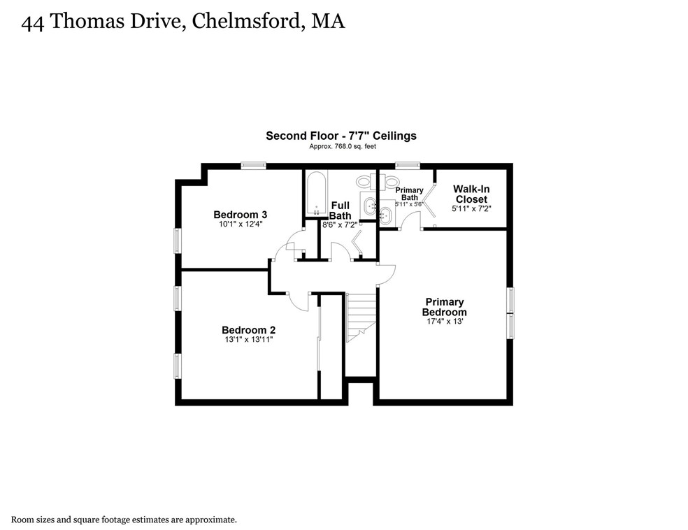 44 Thomas Dr, Chelmsford MA 01824-2010 exterior