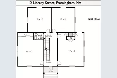 12 Library St #1, Framingham, MA 01701 - Photo 2