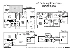 40 Puddingstone Ln, Newton, MA 02459 - Photo 2