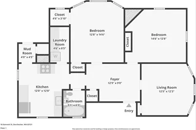 16 Gannett St #1, Boston, MA 02121 - Photo 16