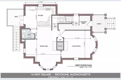 16 Kent Sq #1, Brookline, MA 02446 - Photo 2