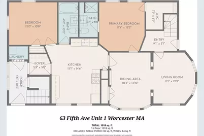 63 Fifth Ave #1, Worcester, MA 01607 - Photo 12