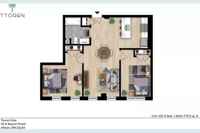 42 North Beacon St #102, Boston, MA 02134 - Photo 8