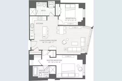 580 Washington #1407, Boston, MA 02111 - Photo 14