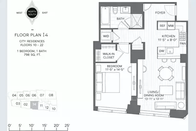 1 Franklin #1714, Boston, MA 02110 - Photo 10