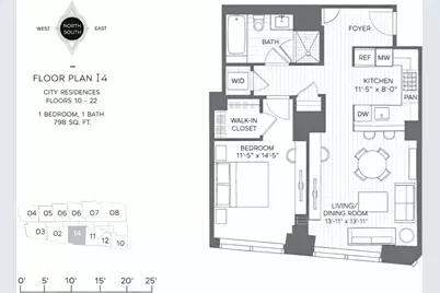 1 Franklin #1714, Boston, MA 02110 - Photo 10