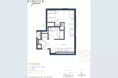 136 Babcock St #402, Brookline, MA 02446 - Photo 6
