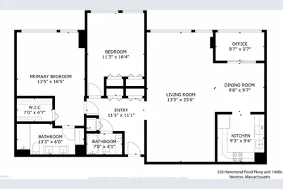 250 Hammond Pond Parkway #1406N, Newton, MA 02467 - Photo 26