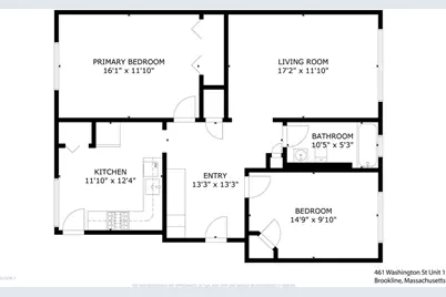 461 Washington Street #1, Brookline, MA 02446 - Photo 8