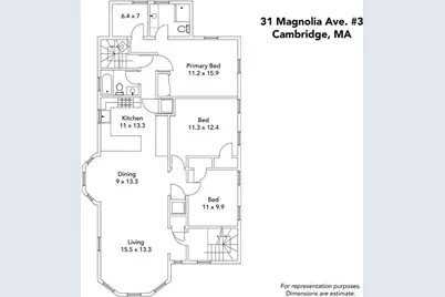 31 Magnolia Avenue #3, Cambridge, MA 02138 - Photo 14
