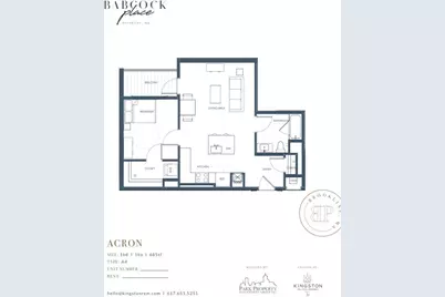 136 Babcock St #215, Brookline, MA 02446 - Photo 4