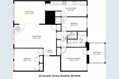50 Lancaster Ter #4, Brookline, MA 02446 - Photo 14