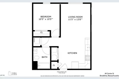 40 Centre St #405, Brookline, MA 02446 - Photo 4