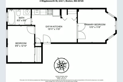 4 Wigglesworth Street #1, Boston, MA 02120 - Photo 16