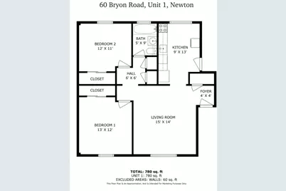 60 Bryon #1, Newton, MA 02467 - Photo 12