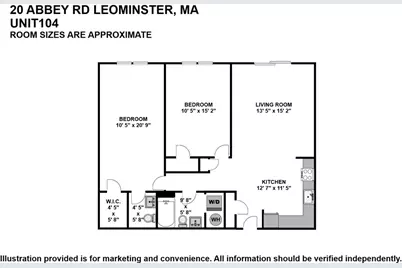 20 Abbey Rd #104, Leominster, MA 01453 - Photo 14