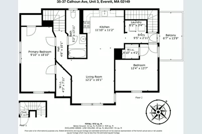 35-37 Calhoun #3, Everett, MA 02149 - Photo 14