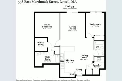 558 E Merrimack St #34, Lowell, MA 01852 - Photo 36