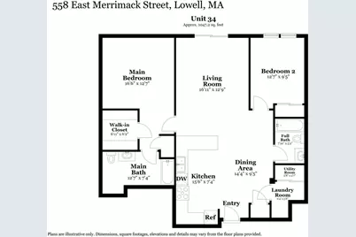 558 E Merrimack St #34, Lowell, MA 01852 - Photo 34