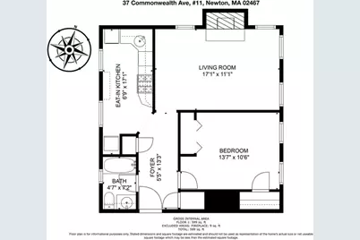 37 Commonwealth Ave #11, Newton, MA 02467 - Photo 20