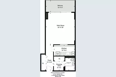 2 Hawthorne Pl #10K, Boston, MA 02114 - Photo 14