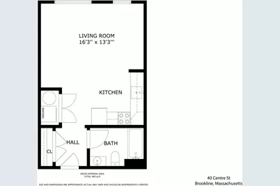 40 Centre St #307, Brookline, MA 02446 - Photo 4