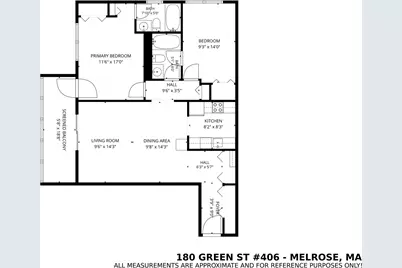 180 Green St #406, Melrose, MA 02176 - Photo 30