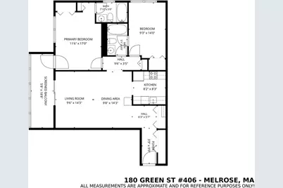 180 Green St #406, Melrose, MA 02176 - Photo 30