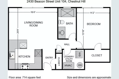 2430 Beacon Street #104, Boston, MA 02467 - Photo 24